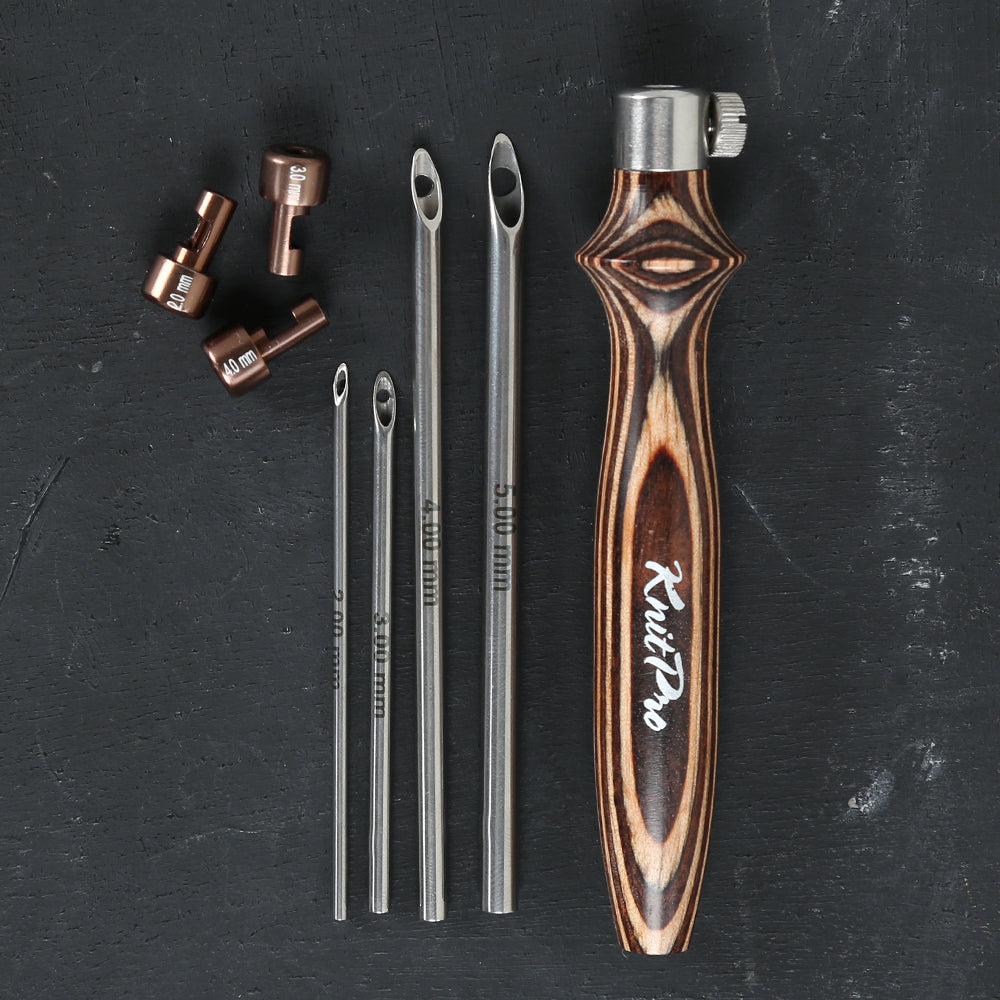 Knitpro Earthy Punch İğne Seti - The Earthy Kit - 21002