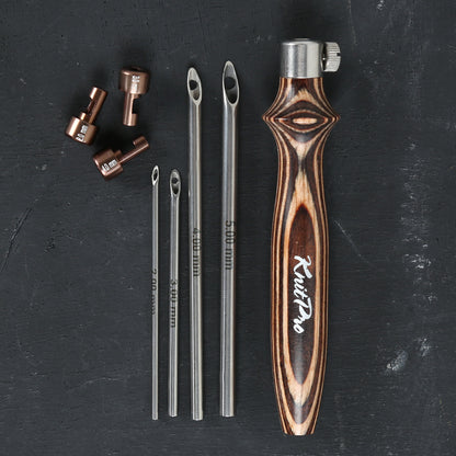 Knitpro Earthy Punch İğne Seti - The Earthy Kit - 21002