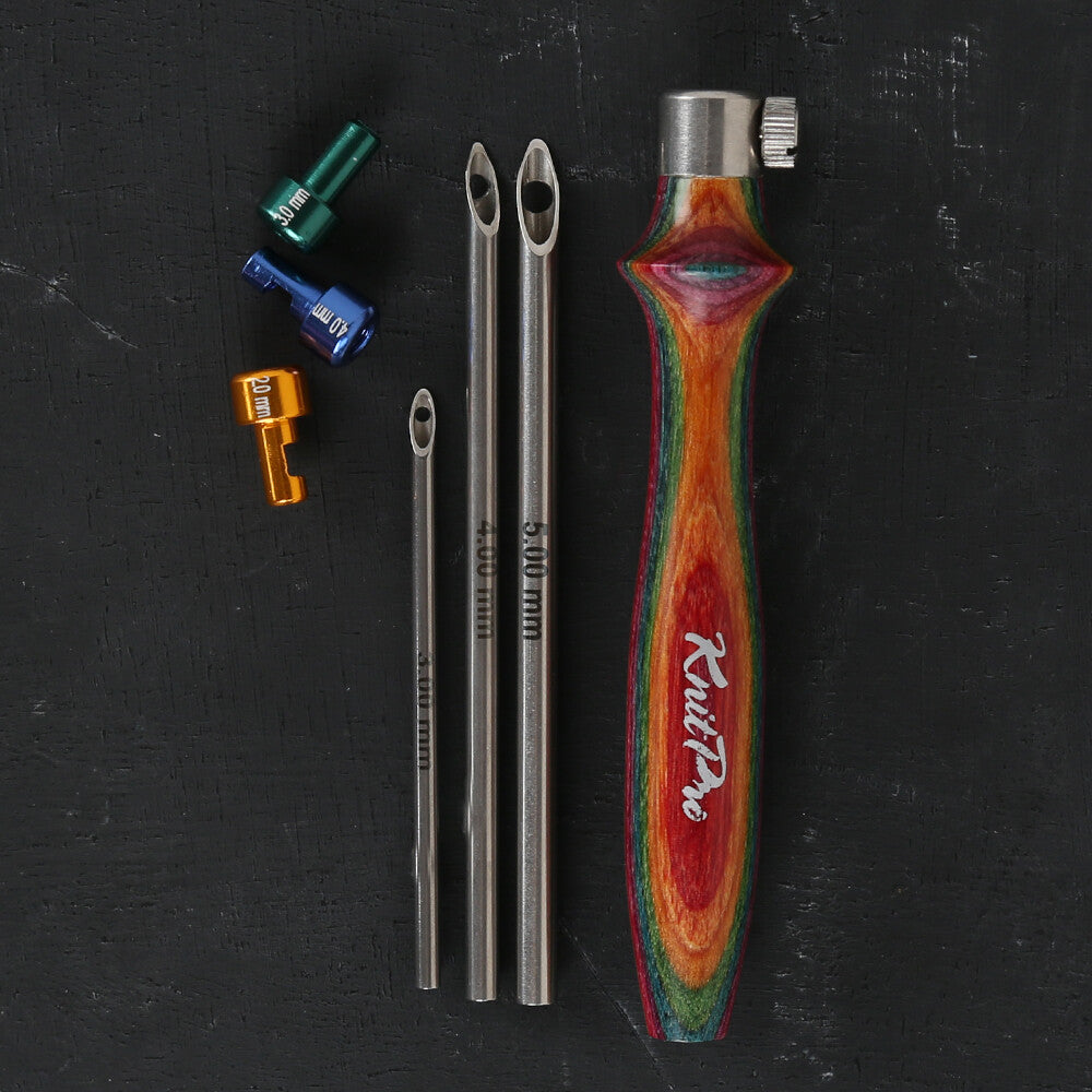 Knitpro Vibrant Punch İğne Seti - 21001 – Hobium
