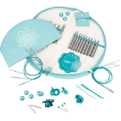 KnitPro Mindful Gratitude Değiştirilebilir Misinalı Şiş Seti 13 cm - 36301