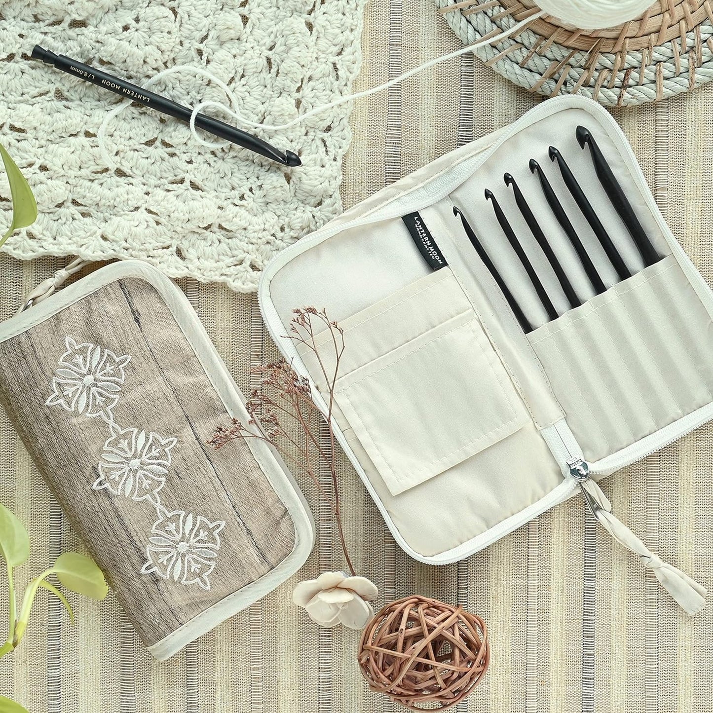 Lanternmoon Abanoz Ağacı Ahşap Tığ Seti - Radıance- 350322