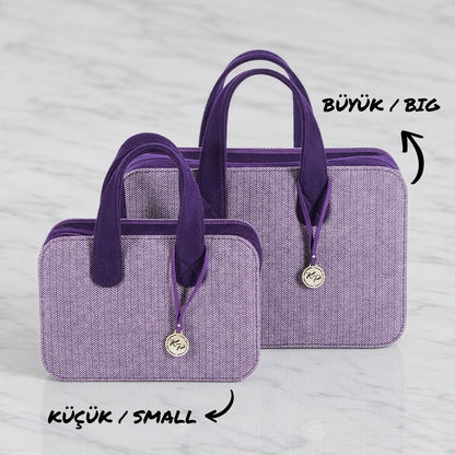 KnitPro Snug Keçe Örgü Çantası Large - 12832