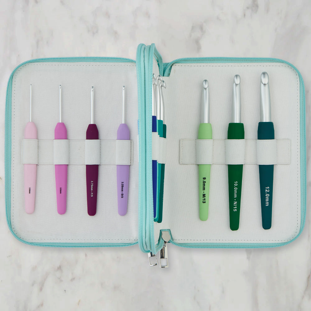 KnitPro Waves 2.0 Grande 14'lü Tığ Set - 30952