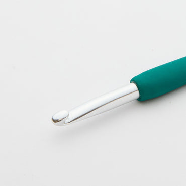 KnitPro Waves 8 mm Yeşil Yumuşak Saplı Yün Tığ - 30946