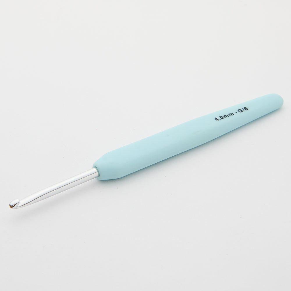 KnitPro Waves 4 mm Yeşil Yumuşak Saplı Yün Tığ - 30939