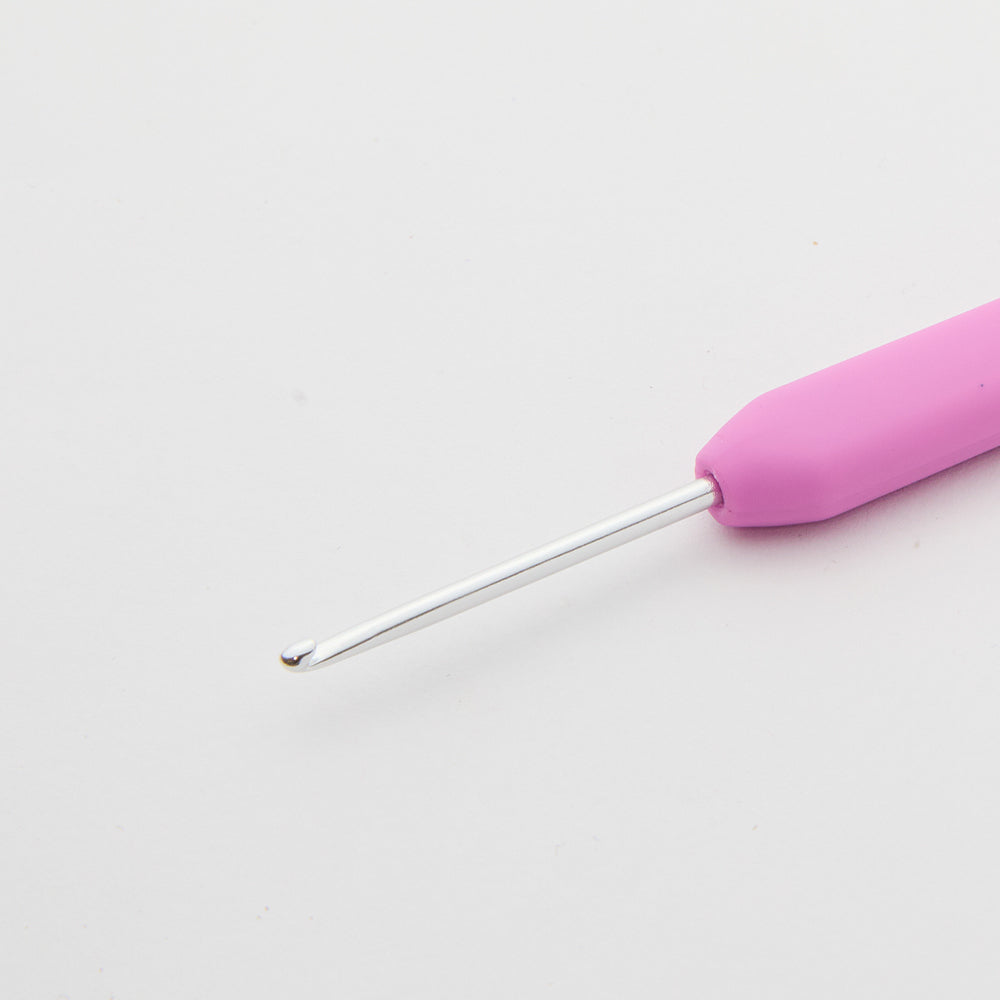 KnitPro Waves 2,5 mm Pembe Yumuşak Saplı Yün Tığ - 30933