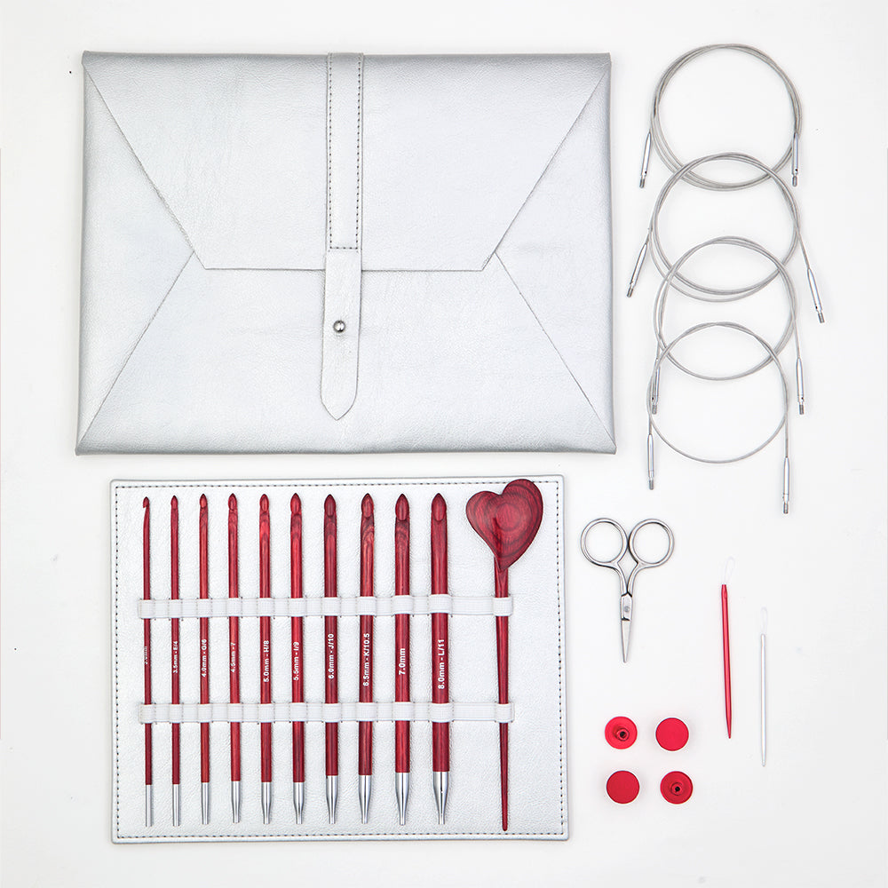 Knitpro Amore Afgan/Tunus Misinalı Tığ Seti - 200670