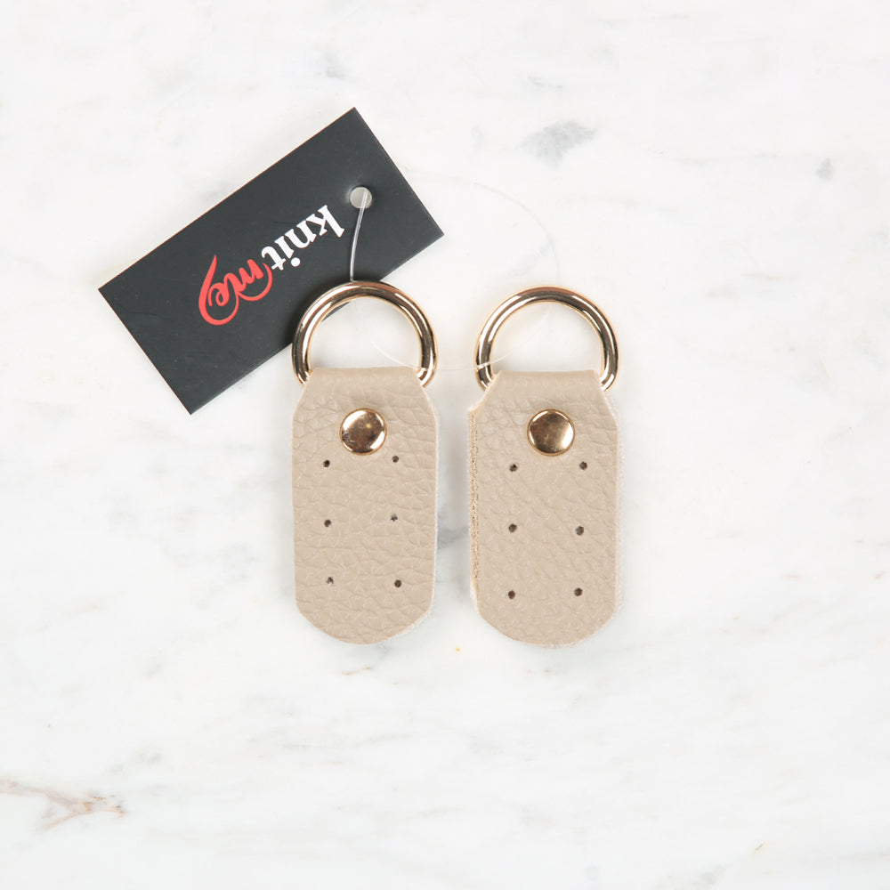 Knitme D Halkalı Böce 5x2,5 cm Bej BA-0010