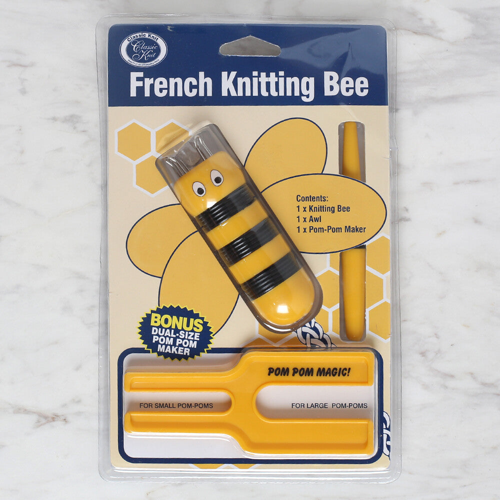 Loren 3'lü, Bız, Pon Pon ve Silindir Örgü Aparatı Seti