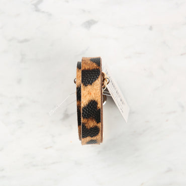 Knitme Sürgü Tokalı Çanta Askısı 135x1,5 cm Leopar BA-0001