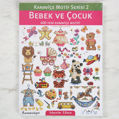 Tuva Bebek Ve Çocuk Kanaviçe Motif Serisi 2 - 5600