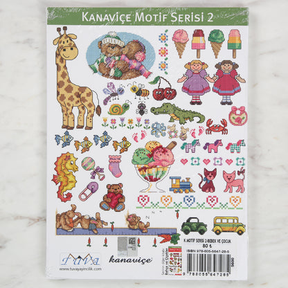 Tuva Bebek Ve Çocuk Kanaviçe Motif Serisi 2 - 5600