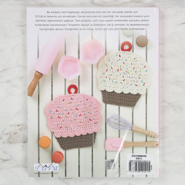 Tuva Tığ İşi Ev Dekorasyonu Kitabı - 6320