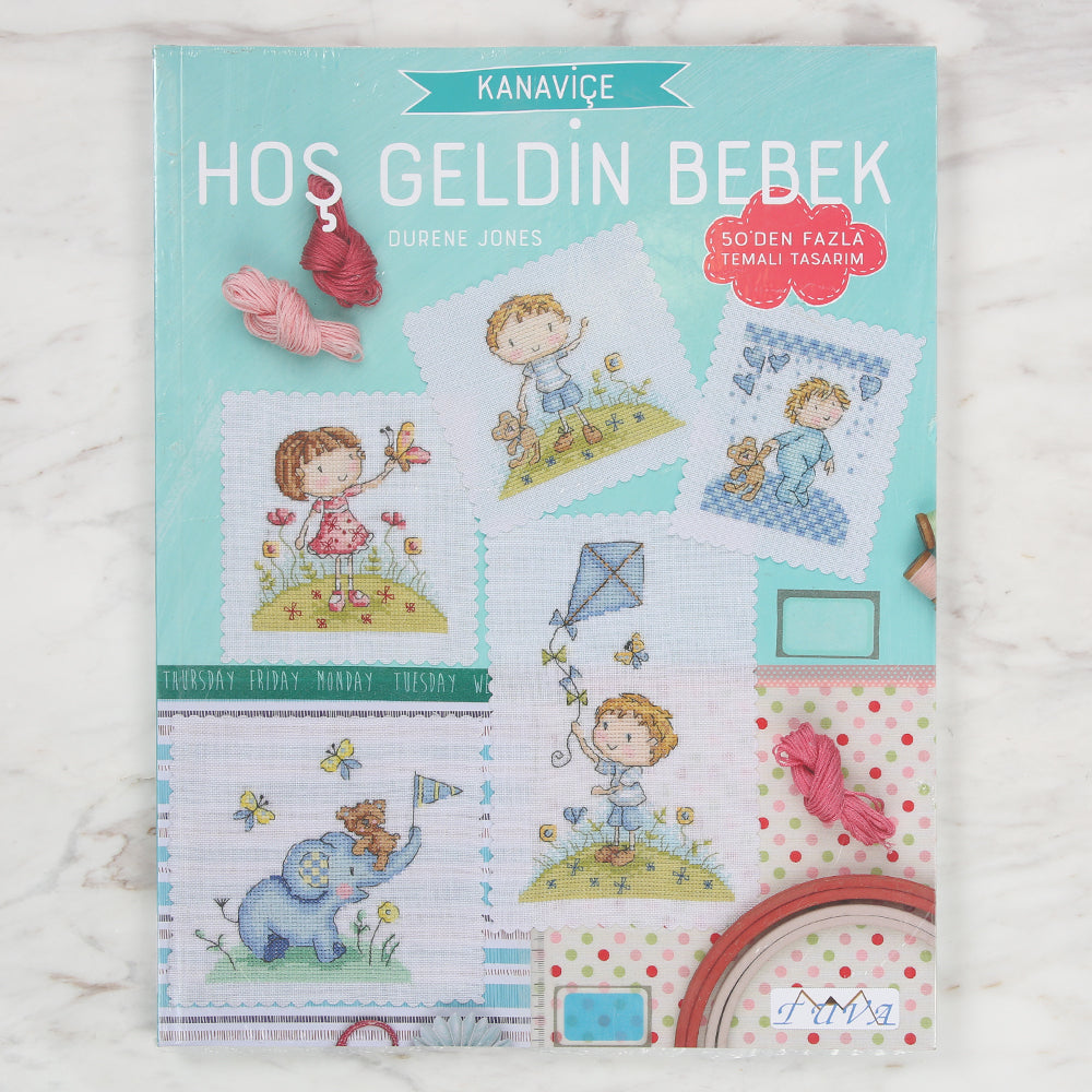 Tuva Kanaviçe Hoş Geldin Bebek Kitabı - 6370