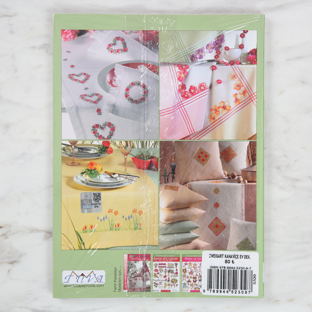 Tuva Kanaviçe Ev Dekorasyonu Kitabı - 5320