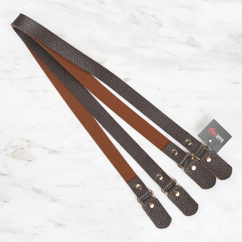 Knitme Böceli Çanta Askısı 80x2 cm Kahverengi BA-0020