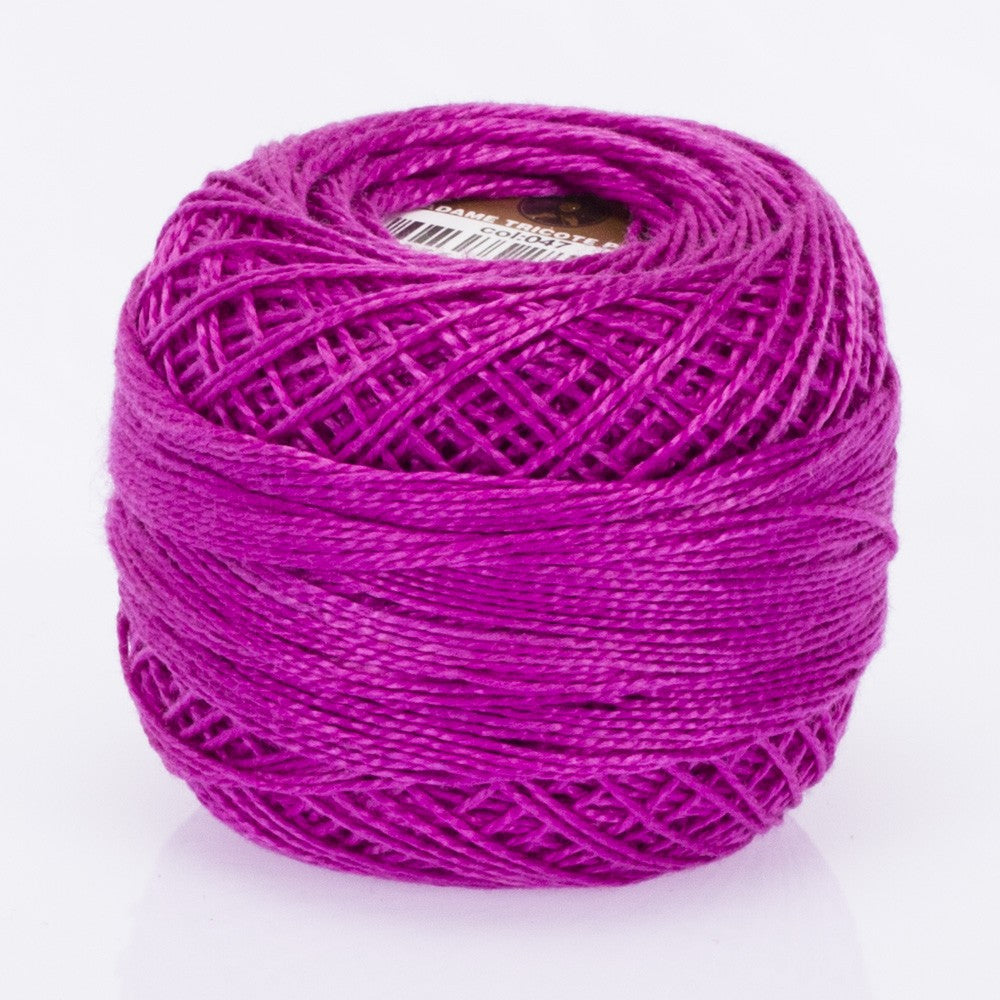 Örenbayan Koton Perle No: 8 Koyu Pembe Nakış İpliği - 47 - 0351