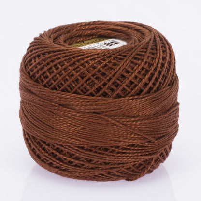 Örenbayan Koton Perle No: 8 Koyu Bakır Rengi Nakış İpliği - 5 - 0351