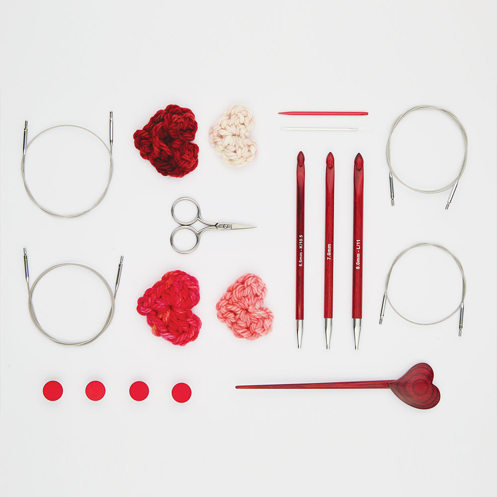 Knitpro Amore Afgan/Tunus Misinalı Tığ Seti - 200670