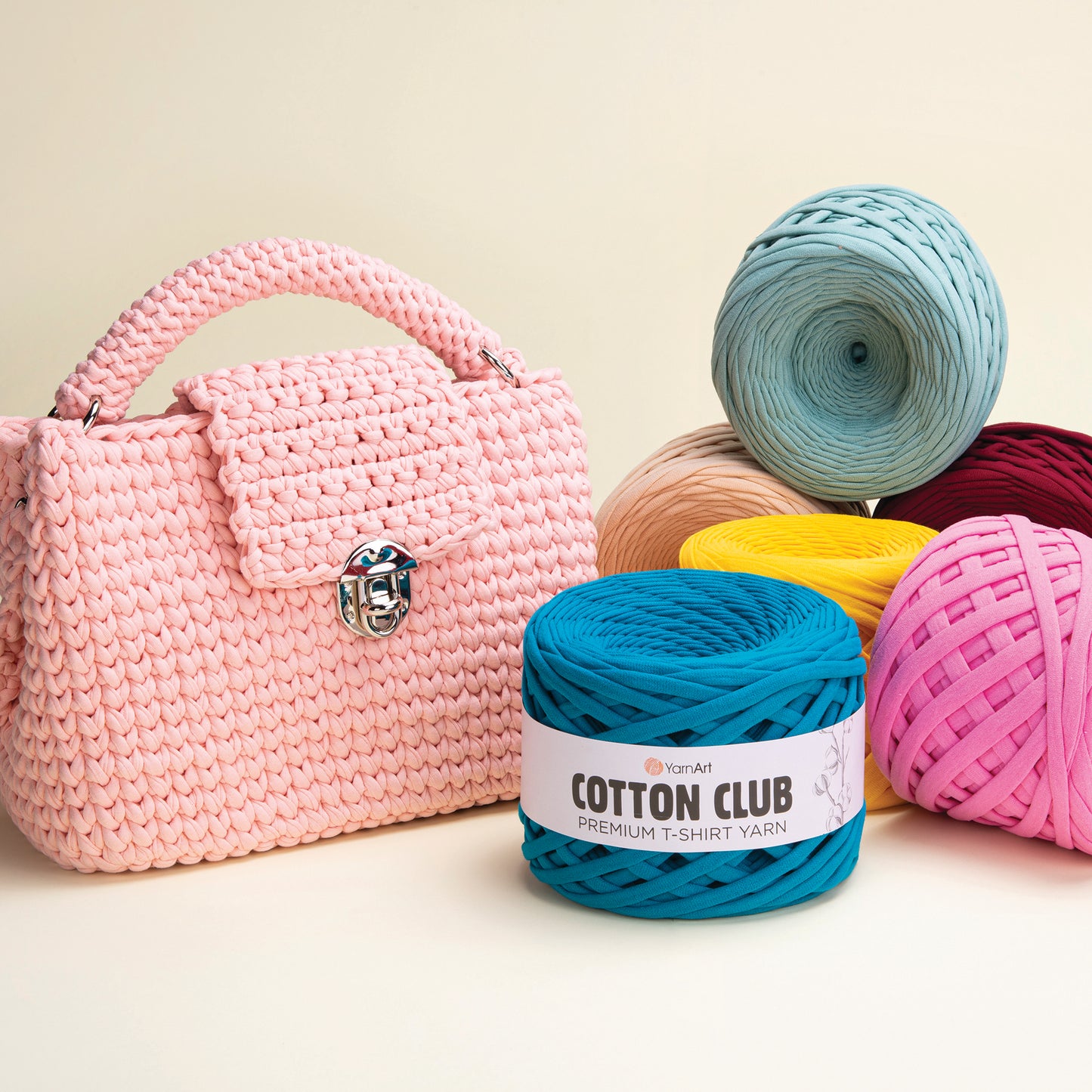 Yarnart COTTON CLUB Açık Sarı Penye İpi - 7321