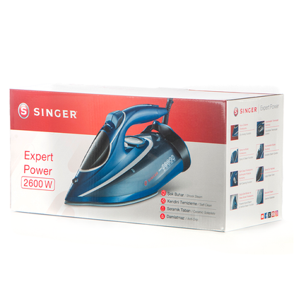 Singer Expert Power 2600 W Buharlı Ütü