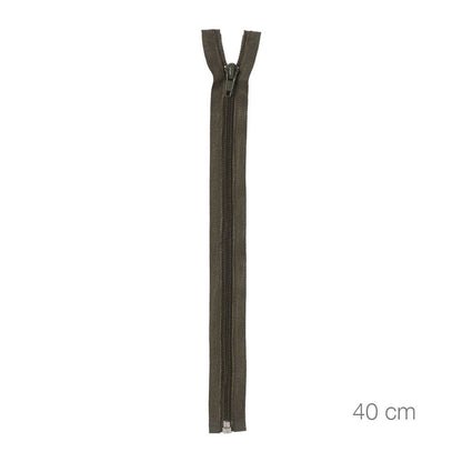 PRYM 40 cm Koyu Yeşil Yün Fermuarı - 478940542