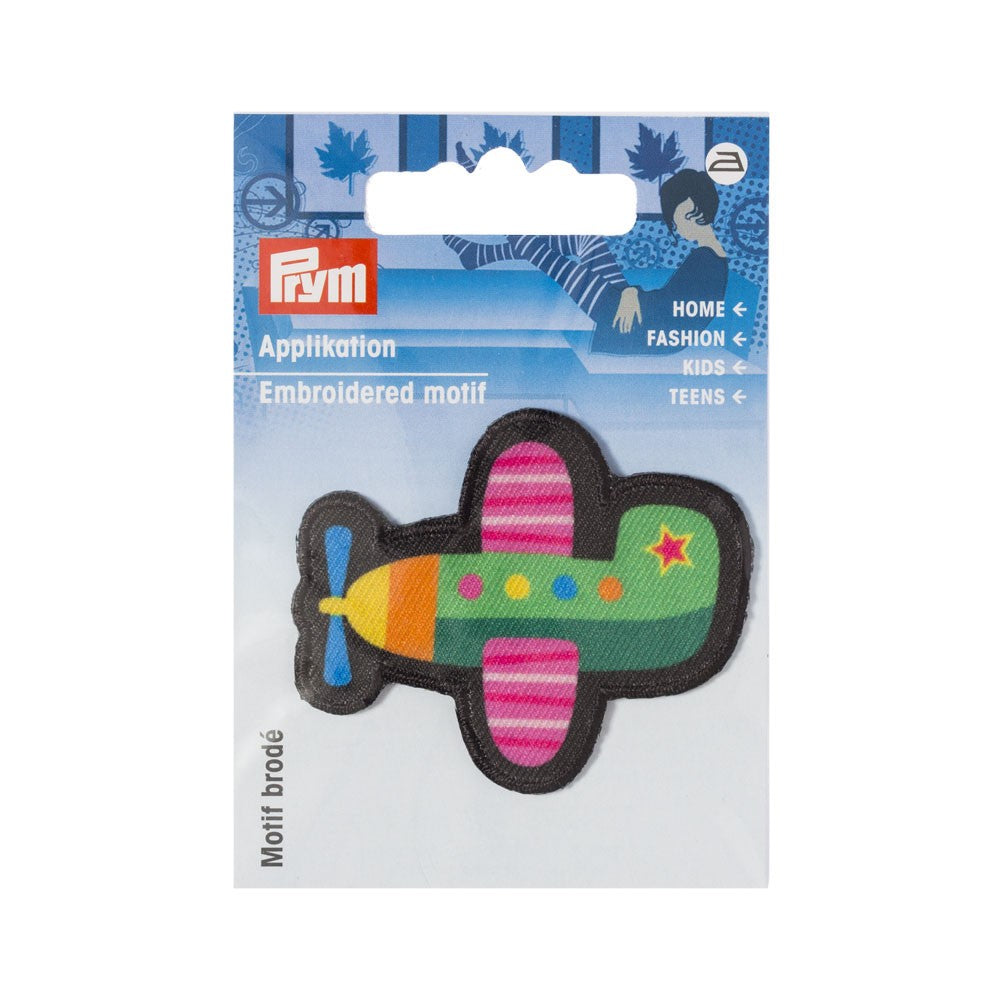 PRYM Renkli Uçak Desenli Aplike - 924279