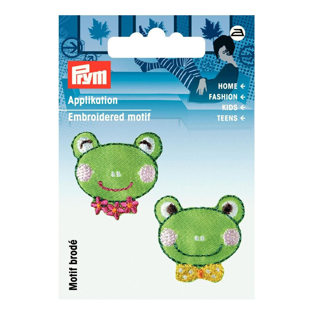 PRYM Kurbağa Kafaları Desenli Aplike - 925498