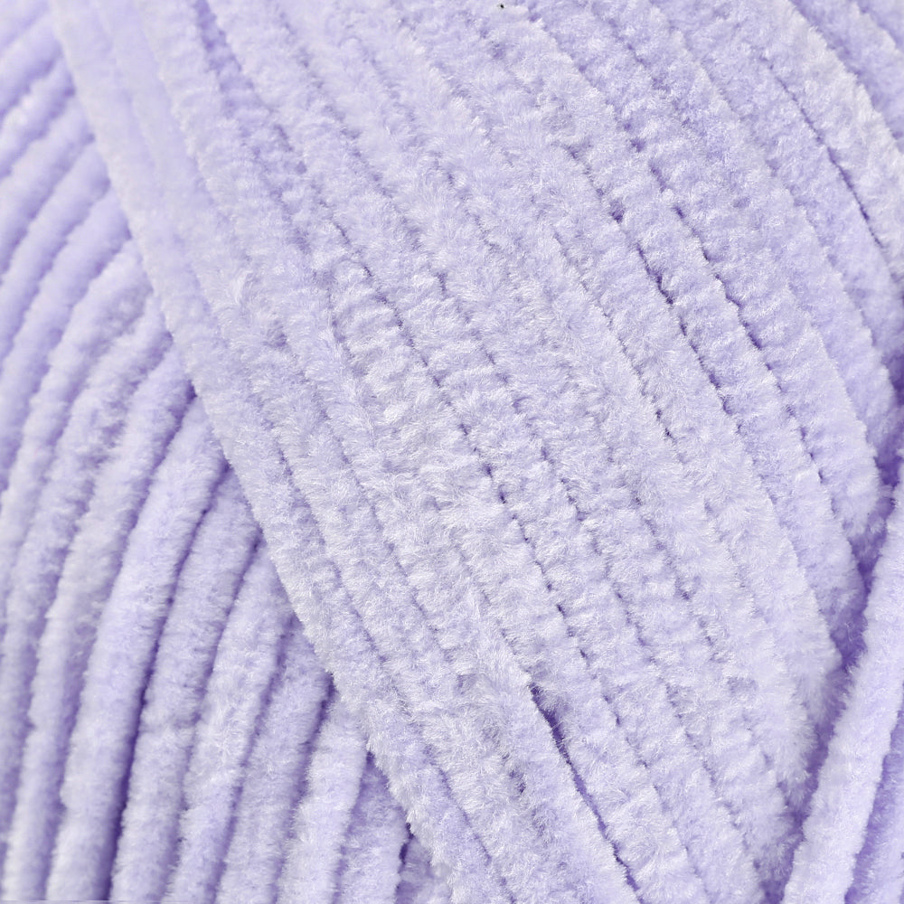 La Mia Elegance İnce Kadife El Örgü İpi Lila - L941