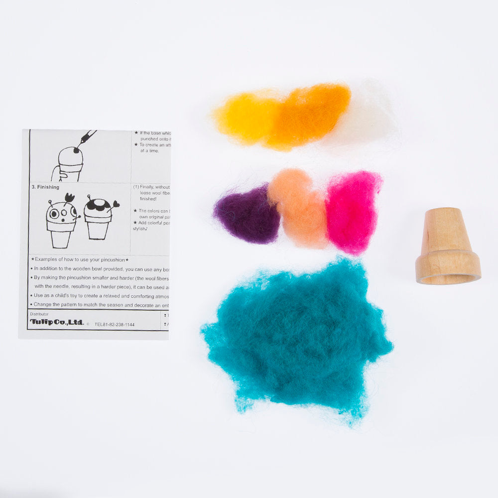 Tulip İğnedenlik Yün Keçe Kiti - SK0036