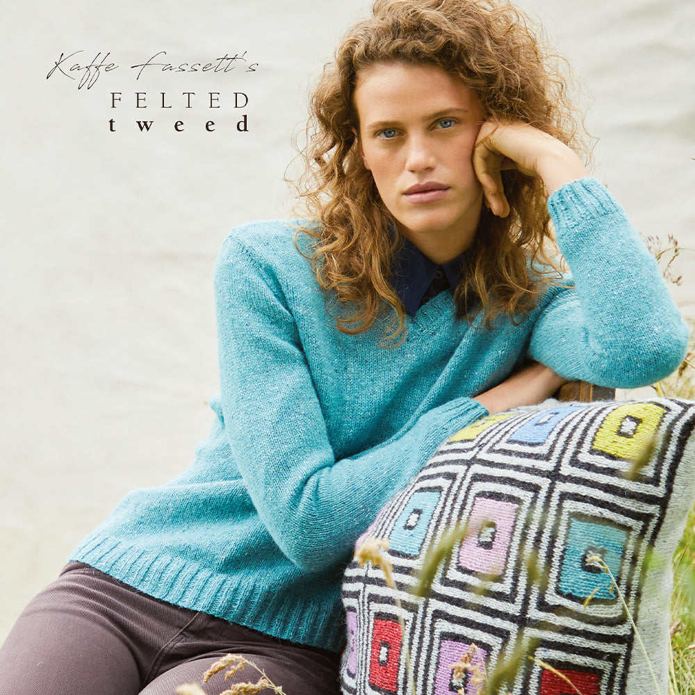 Rowan Felted Tweed 50gr Gri El Örgü İpi - 195