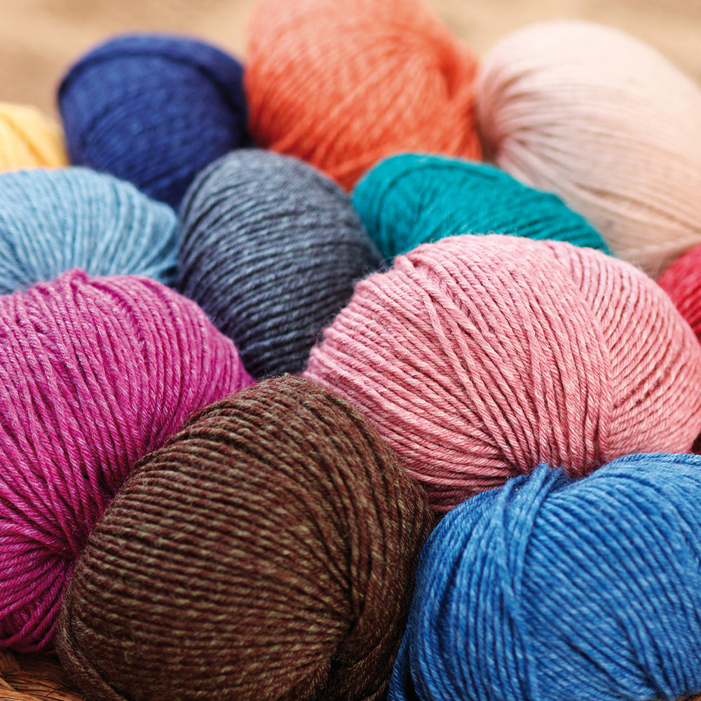 Rowan Baby Merino Silk DK Koyu Pembe El Örgü İpi - 00695