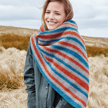 Rowan Valley Tweed 50gr Mor El Örgü İpi - 116