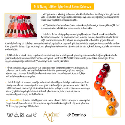 Anchor Muline 8m Pembe Nakış İpliği - 0271