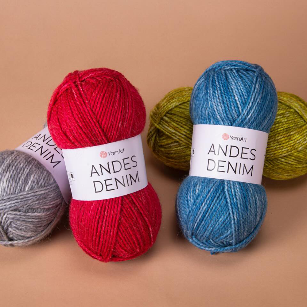 Yarnart Andes Denim Yeşil El Örgü İpi - 5109
