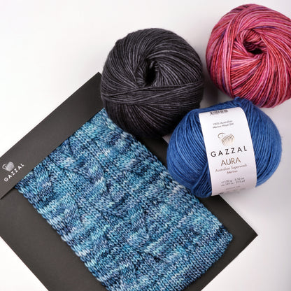 Gazzal Aura Lila El Örgü İpi – 168