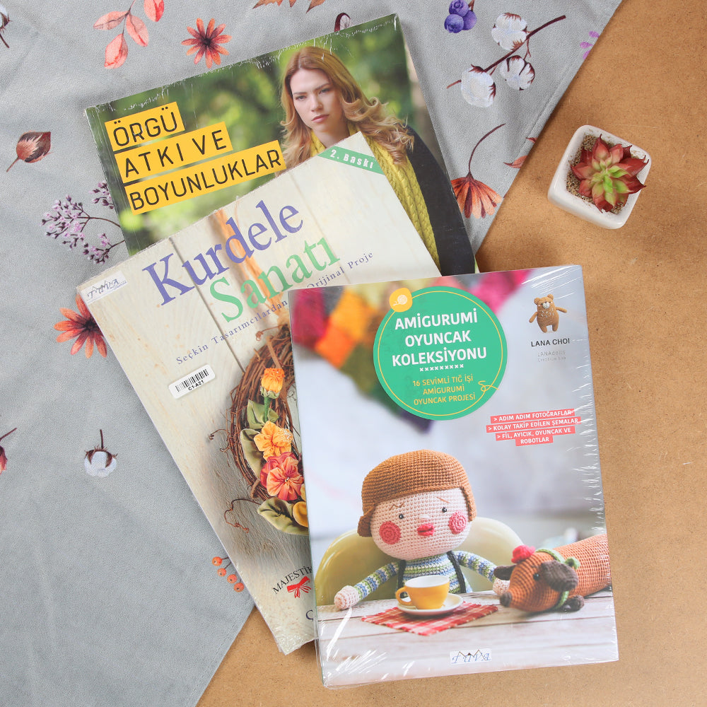 Tuva Kurdele Sanatı Nakış Kitabı - 5290