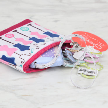 Sew Easy Kumaş Cüzdan Mürdüm - 4646