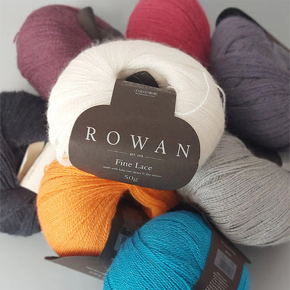 Rowan Fine Lace 50gr Mavi El Örgü İpi - 00923