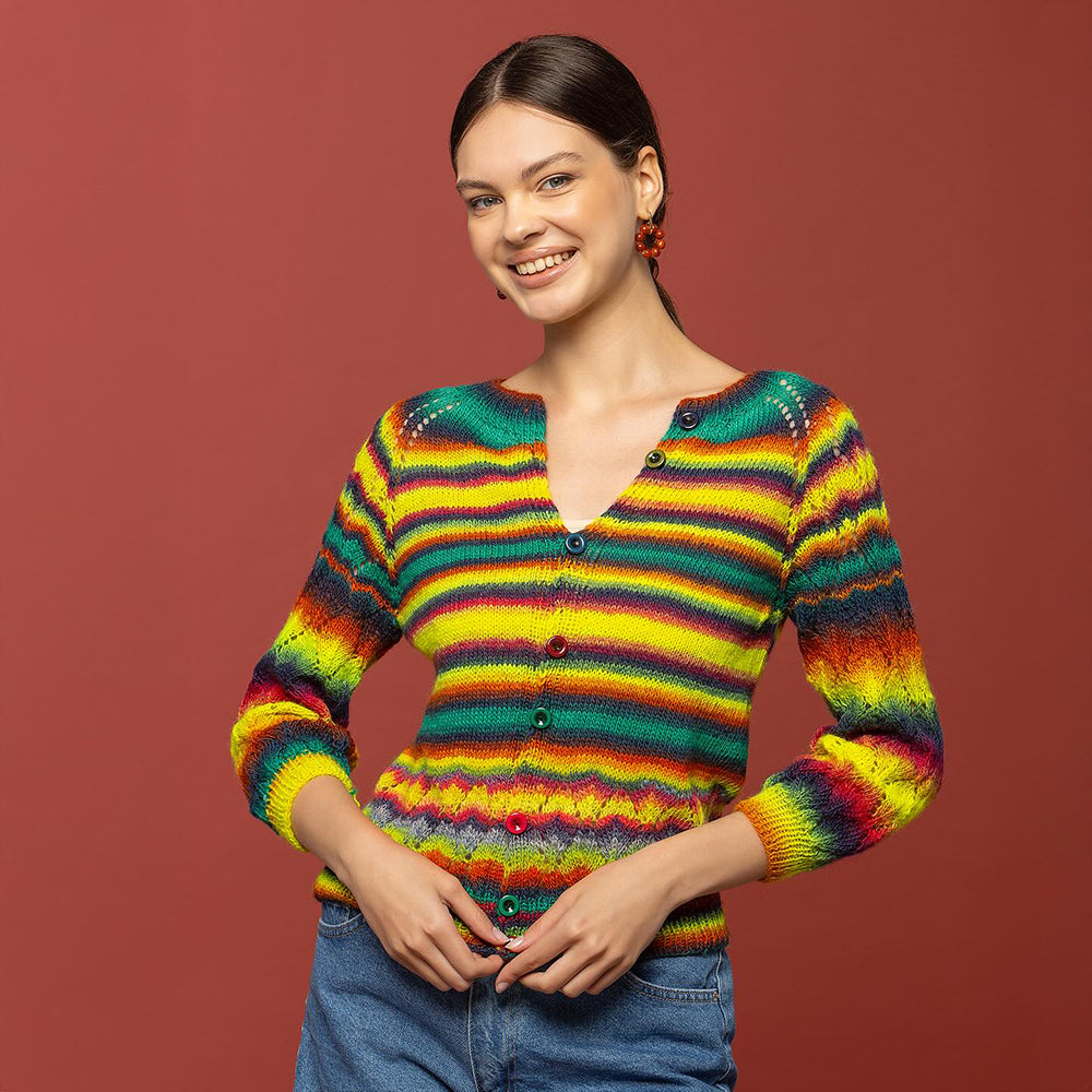 Yarnart Forza Festival Ebruli El Örgü İpi - 2902