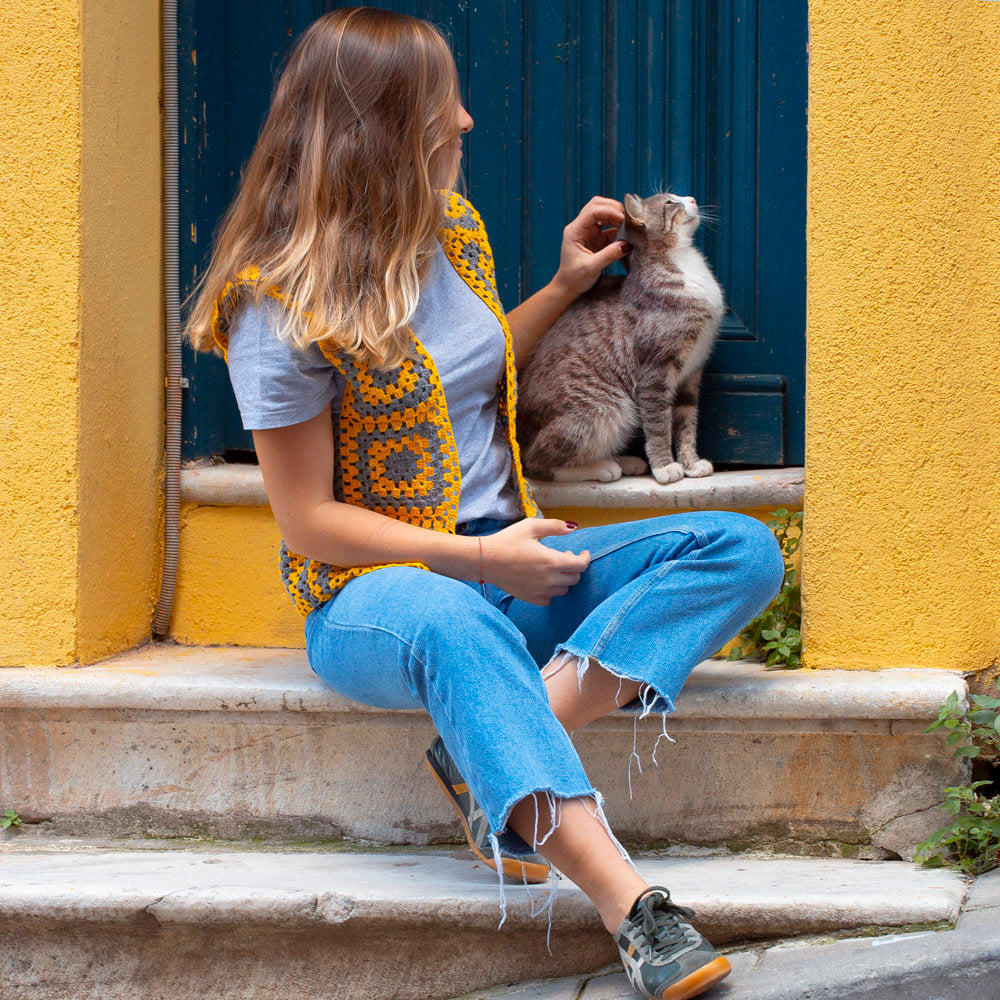 Gazzal Baby Cotton Turuncu Bebek Yünü - 3419