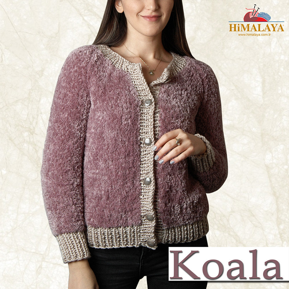 Himalaya Koala Mor El Örgü İpliği - 75704