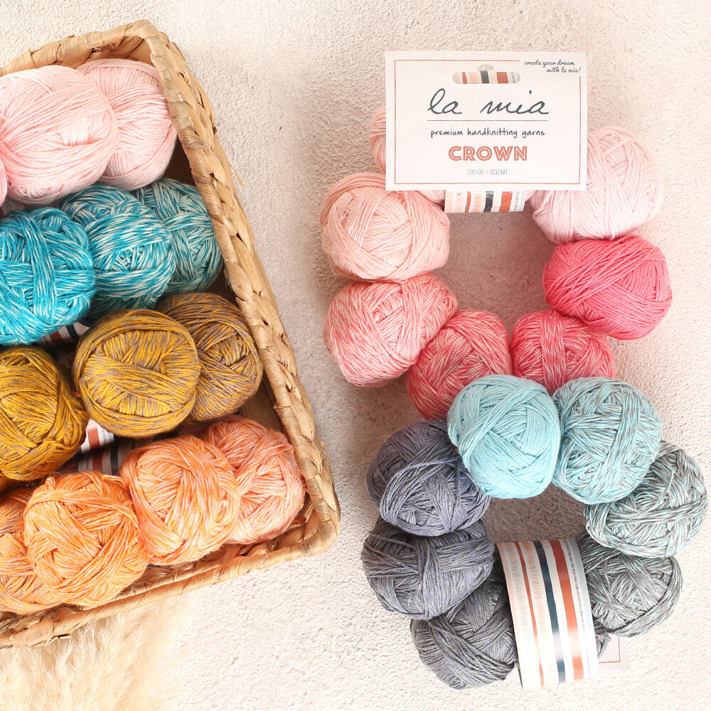 La Mia Crown Yeşil El Örgü İpi - L903