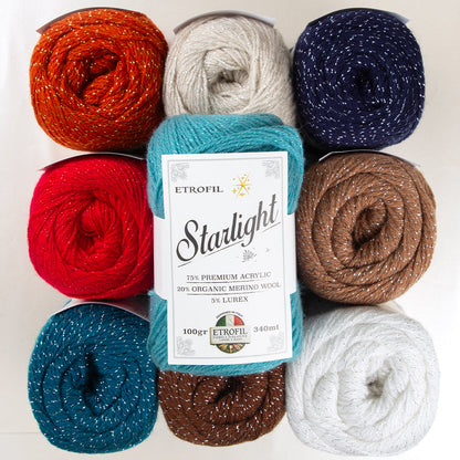 Etrofil Starlight Siyah El Örgü İpi - 70978