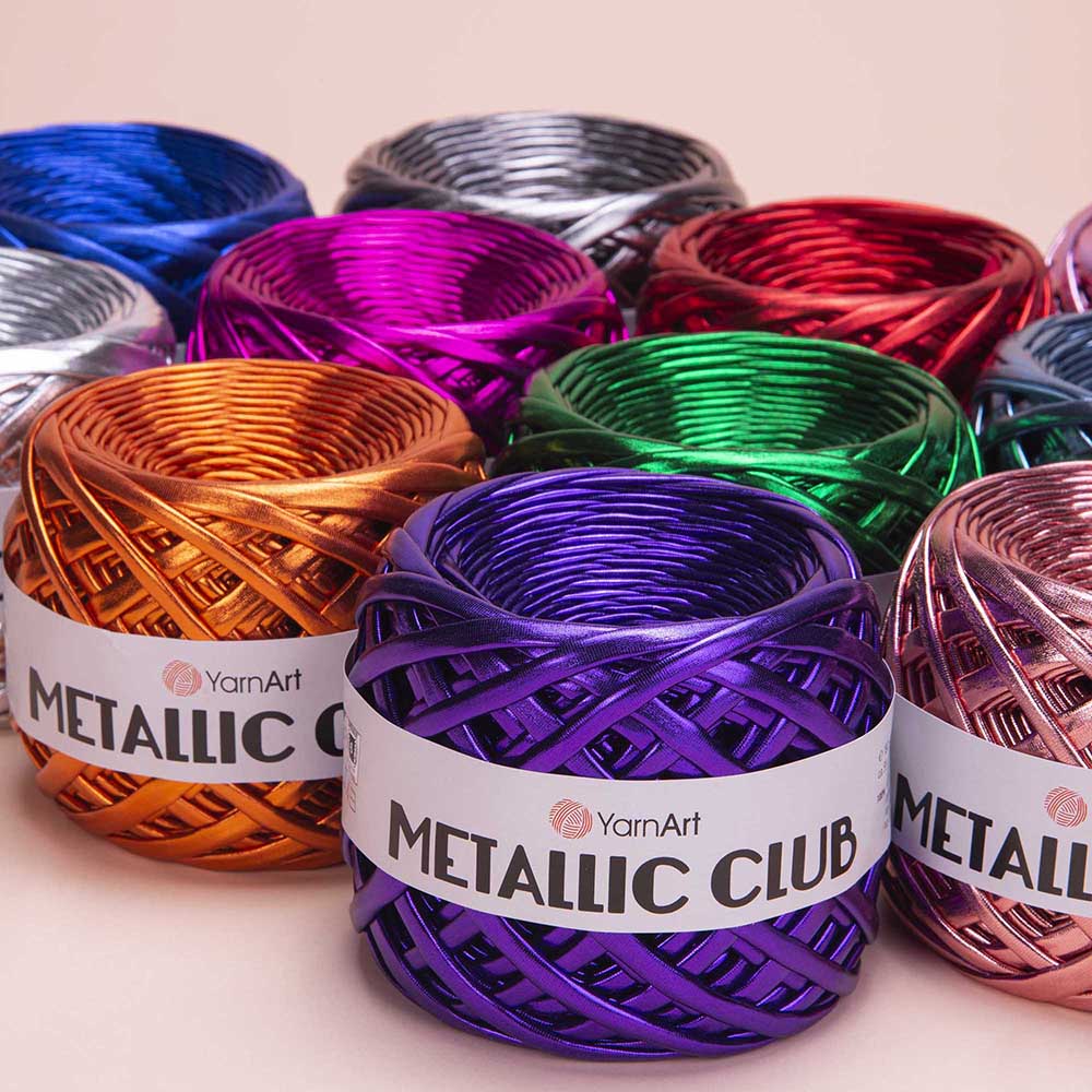 YARNART METALLIC CLUB Turuncu İp - 8107 – Hobium
