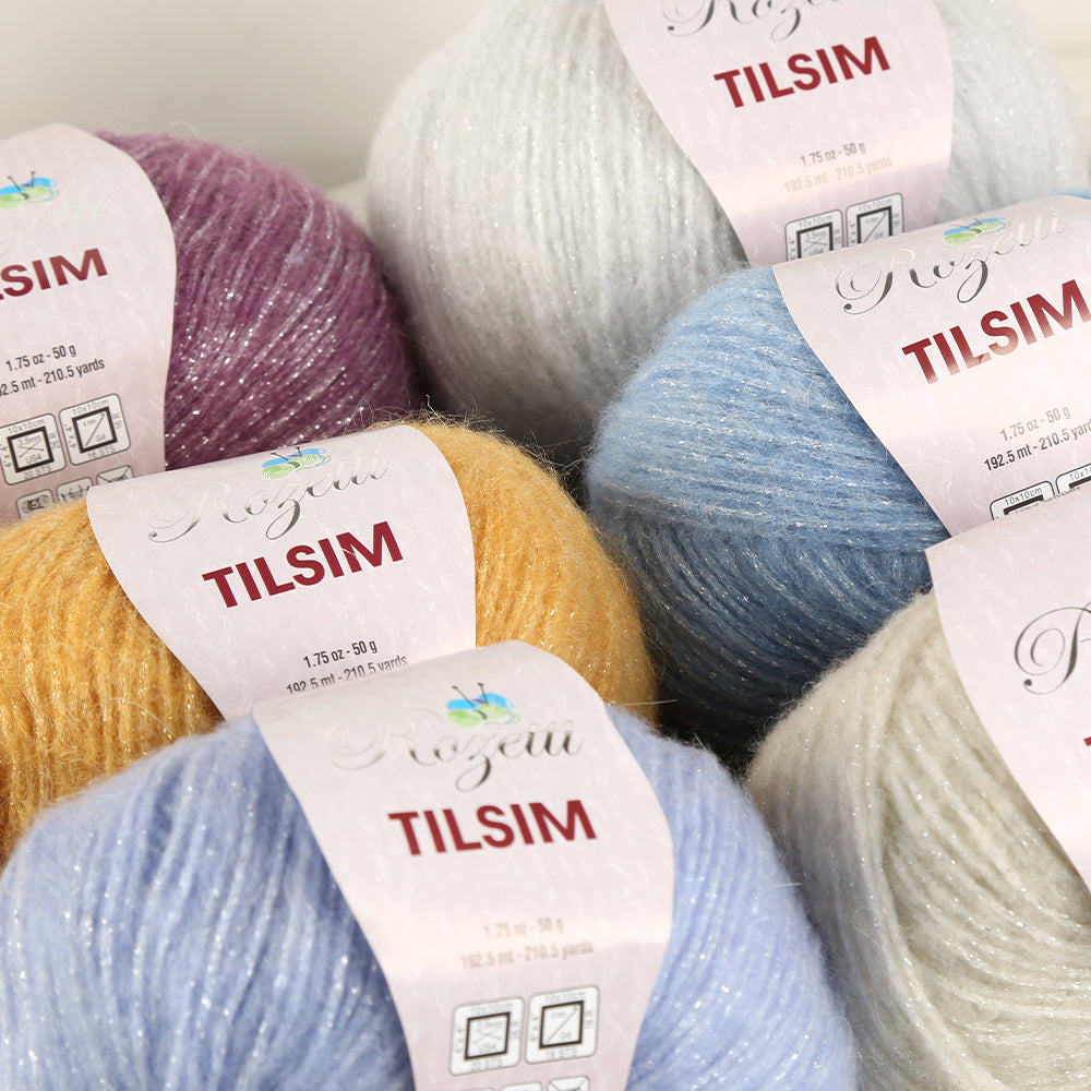 Rozetti Tılsım Mavi El Örgü İpi - 362-09