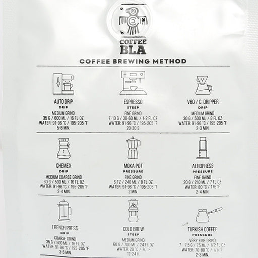 Coffee Bla COLOMBIA Çekirdek Kahve 250 gr