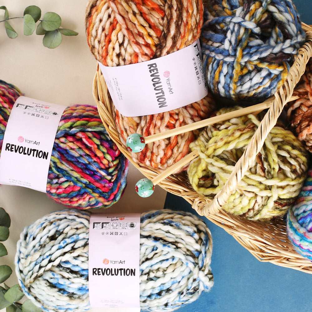 Yarnart REVOLUTION Ebruli El Örgü İpi - 1606