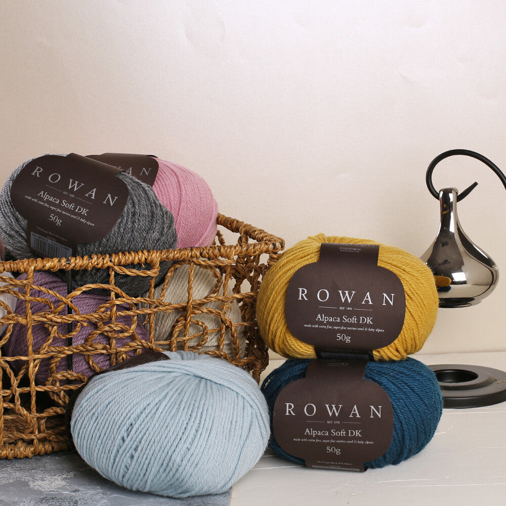 Rowan Alpaca Soft DK 50gr Krem El Örgü İpi - 00201
