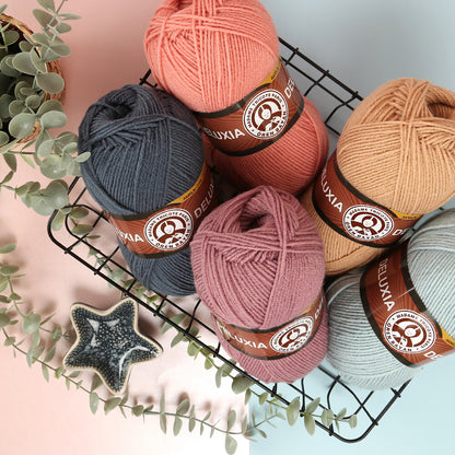 Örenbayan DELUXIA Hardal El Örgü İpi - 115